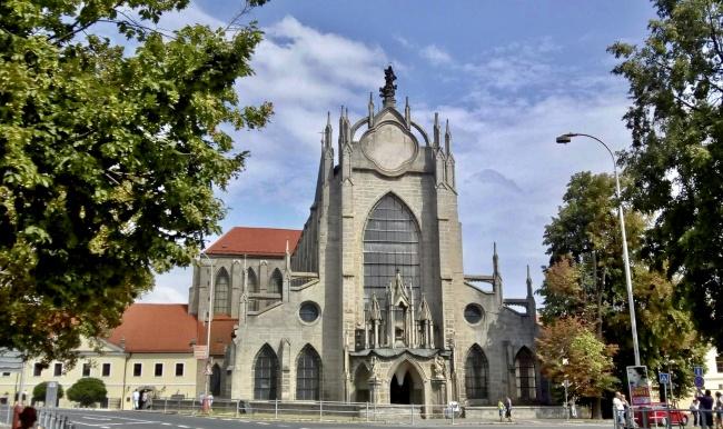 Chrám Nanebevzetí Panny Marie a svatého Jana Křtitele v Sedlci.