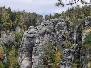 Prachovské skály mají na podzim své kouzlo
