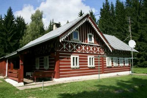 Protržená přehrada v Jizerkách